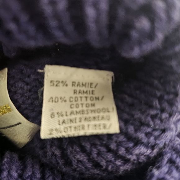 Marisa Christina Blue Polar Bear Sweater With Flaw - Picture 10 of 12